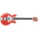LAG RR1500 Roxane Racing Red Guitar