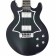 LAG RR1500 Roxane Racing Black Guitar