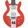 LAG RR1500 Roxane Racing Red Guitar