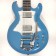 LAG RR2000 Roxane Racing Vintage Blue Guitar