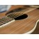 Larrivee P-03WW All American Walnut Parlour Guitar Soundhole Closeup