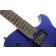 Manson Meta Series MBM-2H Sustaniac Meta Blue Fretboard Detail