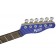 Manson Meta Series MBM-2H Sustaniac Meta Blue Headstock