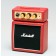 Marshall MS2R Mini Amp in Red Angle Shot