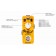 MOOER Liquid Digital Phaser Pedal MPH2 Guitar Effect Controls