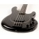 Music Man Dark Ray Obsidian Black Roasted Maple Ebony Body Angle 2