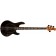 Music Man Dark Ray Obsidian Black Roasted Maple Ebony Front