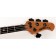 Music Man Dark Ray Obsidian Black Roasted Maple Ebony Headstock