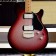 Music Man James Valentine Maroon Burst Sparkle Body