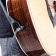 MusicNomad Acousti-Lok strap lock for Taylor with Expression System 9V battery WIth Guitar