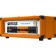 Orange Super Crush 100 With Crush Pro 412 Half Stack Pack Head Front Angle