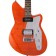 Reverend 20th Anniversary Double Agent W Rock Orange Flame Maple, Roasted Maple Body