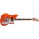 Reverend 20th Anniversary Double Agent W Rock Orange Flame Maple, Roasted Maple Front