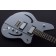 Reverend Airsonic HB Metallic Silver Freeze Body Angle