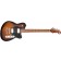 Reverend Charger RA Coffee Burst Flame Maple, Dark Roasted Maple Front