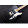 Reverend Greg Koch Signature Gristlemaster Trans Black, Roasted Maple Body Angle