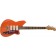 Reverend-Jetstream-390-Rock-Orange,-Roasted-Maple-Front
