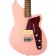 Reverend Matt West Signature Foam Shrimp Pink, Dark Roast Maple Neck