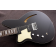 Reverend Airwave 12 Left Hand Midnight Black Body Angle