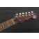 Reverend Charger RA Transparent Black Flame Maple, Dark Roasted Maple Headstock
