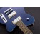 Reverend Charger RA Transparent Blue Flame Maple Front Angle 1
