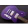 Reverend Charger RA Transparent Purple Flame Maple Body Angle