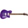 Reverend Charger RA Transparent Purple Flame Maple Front
