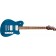 Reverend Charger RA Transparent Turquoise Flame Maple Front