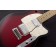 Reverend Cross Cut W Metallic Red Burst body detail