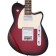 Reverend Crosscut Metallic Red Burst Body