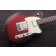 Reverend Crosscut Metallic Red Burst Body Angle 2