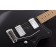 Reverend Descent W Baritone Midnight Black Body Detail