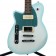 Reverend Double Agent OG Left Handed Chronic Blue Burst (B Stock)