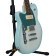 Reverend Double Agent OG Left Handed Chronic Blue Burst (B Stock)