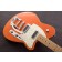 Reverend Flatroc Bigsby Rock Orange Body Angle 2