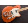 Reverend Flatroc Bigsby Rock Orange Body Angle