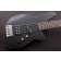 Reverend Mercalli 5 Bass Guitar Midnight Black Body Angle 2