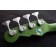 Reverend Mike Watt Wattplower 2 Satin Emerald Green Headstock Back