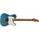 Reverend Pete Anderson Eastsider S Satin Deep Sea Blue Roasted Maple Transit Damage