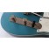 Reverend Pete Anderson Eastsider S Satin Deep Sea Blue Roasted Maple Transit Damage Controls