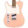 Reverend Pete Anderson Eastsider T Left Handed Satin Foam Shrimp Pink Dark Roast Body