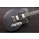 Reverend Reeves Gabrels Signature Satin Black Flame Maple Body Angle 2