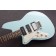 Reverend Six Gun HPP Left Handed Chronic Blue Body Angle