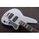 Reverend Thundergun Bass Metallic Silver Freeze