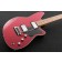 Reverend Tommy Koffin Signature Red Metal Flake Body Angle 1
