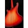 Rickenbacker 4003S Bass Fireglo Body Back Detail