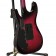 Schecter Blackjack SLS C-1 FR S Trans Purple Burst Body Back Angle