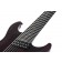 Schecter C-8 Multiscale Silver Mountain Blood Moon INLAYS