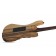 Schecter Sun Valley Super Shredder Exotic Black Limba Left Handed 1267 BODY BACK