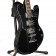 Schecter Ultra VI - Gloss Black Body Angle